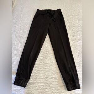 Bella Dahl Women's Black Jogger Drawstring Pants worn once